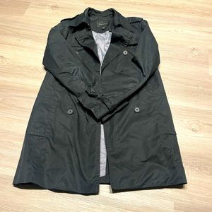 Banana Republic black trench coat